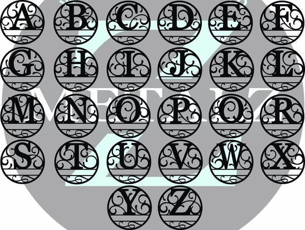 Round Personalized Metal Monogram Sign. Wedding Gift. Family Name Sign. Outdoor Name Sign. Last Name Sign. Metal Sign. Front Door.