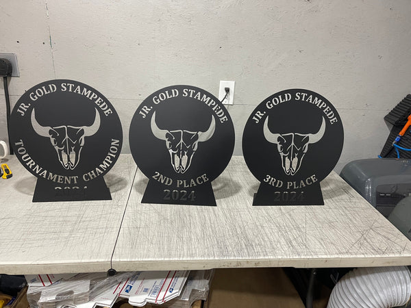 Custom Trophies 4   1 18" 2 16" 1 14"