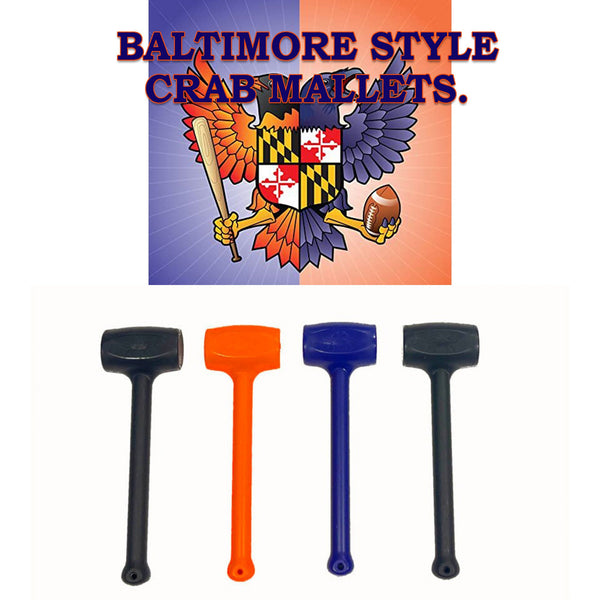 Set of Four Baltimore Style Crab Mallets