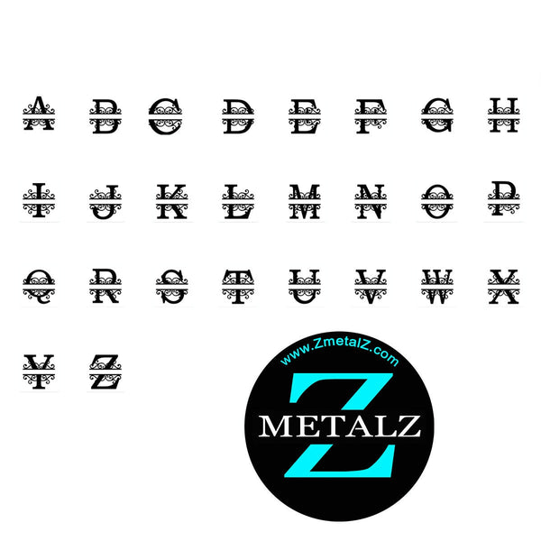 Personalized Metal Last Name Sign - Custom Family Name Wall Decor