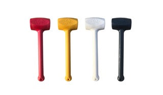 Set of 4 Maryland-Themed Plastic Crab Mallets