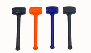 Set of 4 Maryland-Themed Plastic Crab Mallets